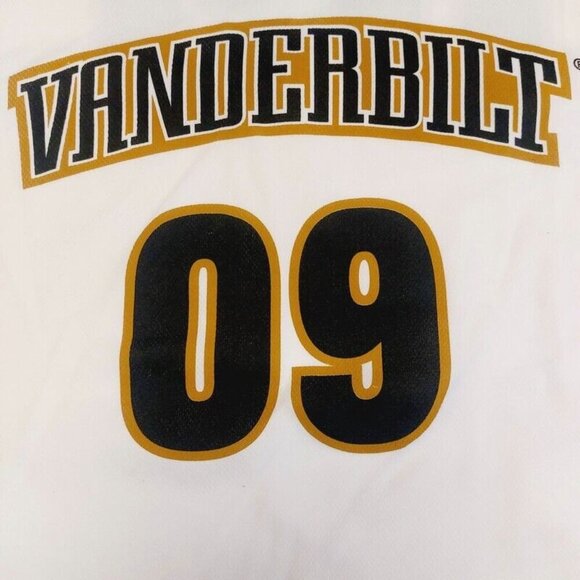 Vintage Park Antony Vanderbilt Commodores Basketball Jersey #9 Mens XL Pro Sport - Picture 4 of 8